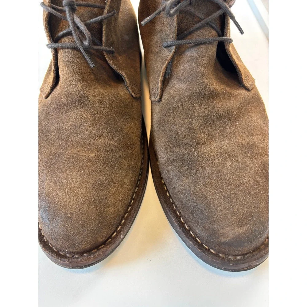 Thursday Everyday Scout Brown WeatherSafe Suede Chukka Boots Men's 9